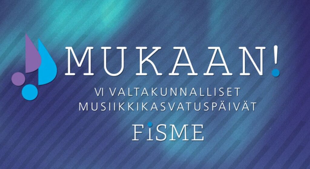 Musiikkikoulutuksen visio 2030 Mukaan!-päivillä