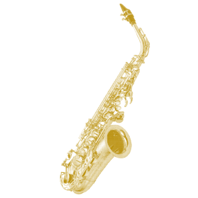 Saksofoni grafiikka